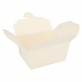 Contenitore di Cibo Bianco 11,3x9x6,4cm 780ml (50 Pezzi)