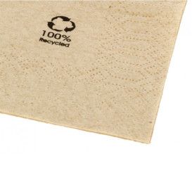 Tovagliolo di Carta Eco "Recycled" 20x20cm 2C (100 Pezzi)