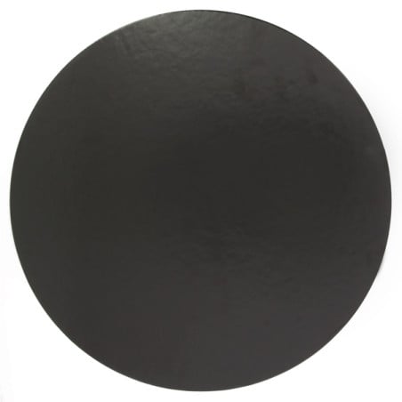 Disco di Carta Nero 24cm (400 Pezzi)