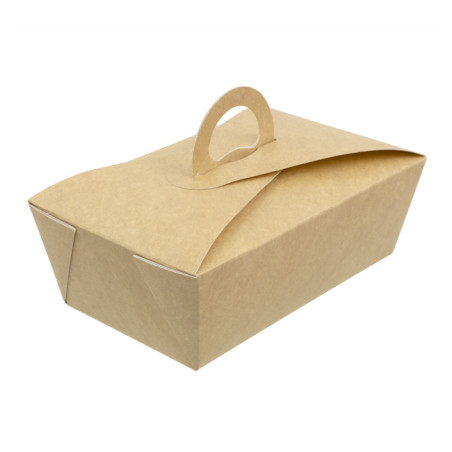 Contenitore di Cibo "Doggy Bag" Kraft 16x9,5x6cm (200 Pezzi)