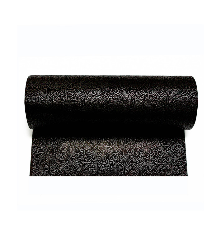 Tovaglia Rotolo Non Tessuto PLUS Nero 0,4x50m P30cm (1 Pezzo)