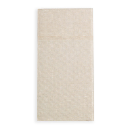 Tovagliolo Portaposate di Carta 40x40cm Vaquero Crema (30 pezzi)