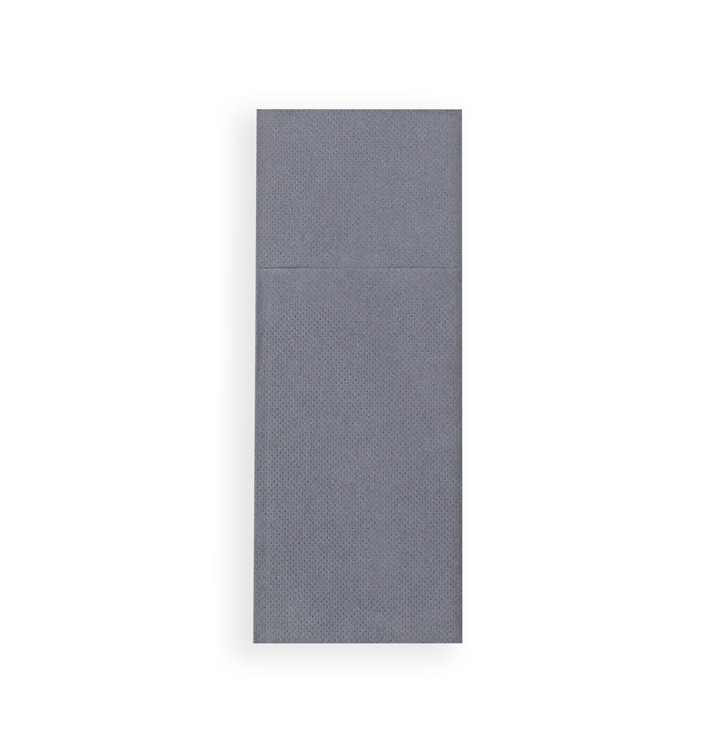 Tovagliolo Portaposate di Carta 30x40cm Grigio (1200 Pezzi)