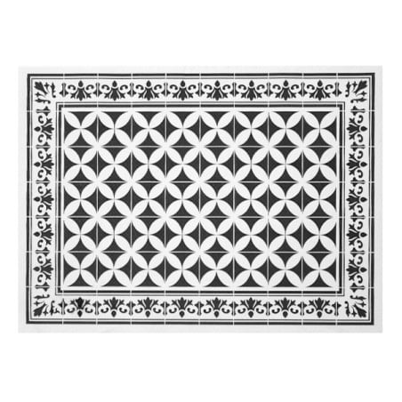 Tovaglietta di Carta 30x40cm "Alhambra" Nero 50g/m² (1000 Pezzi)