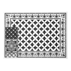 Tovaglietta di Carta 30x40cm "Alhambra" Nero 50g/m² (1000 Pezzi)