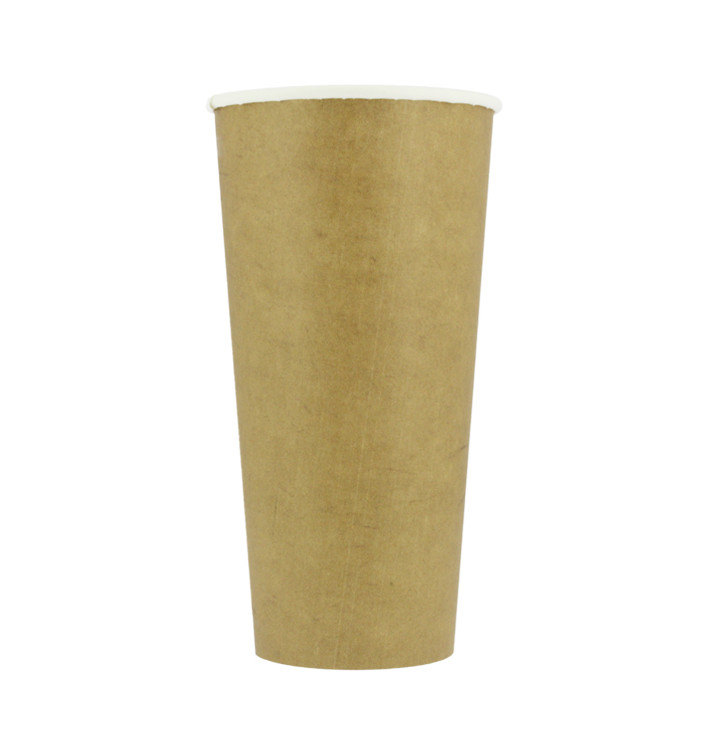 Bicchiere di Carta ECO 22Oz/660ml Kraft Ø9cm (1.000 Pezzi)