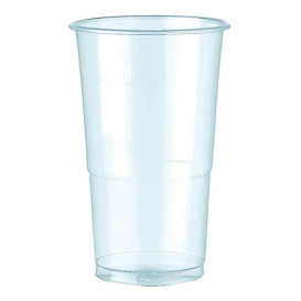 Bicchiere di Plastica PP Trasparente 375 ml Ø8,0cm (74 Pezzi)