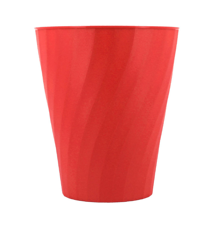 Bicchiere di Plastica PP "X-Table" Rosso 320ml (8 Pezzi)