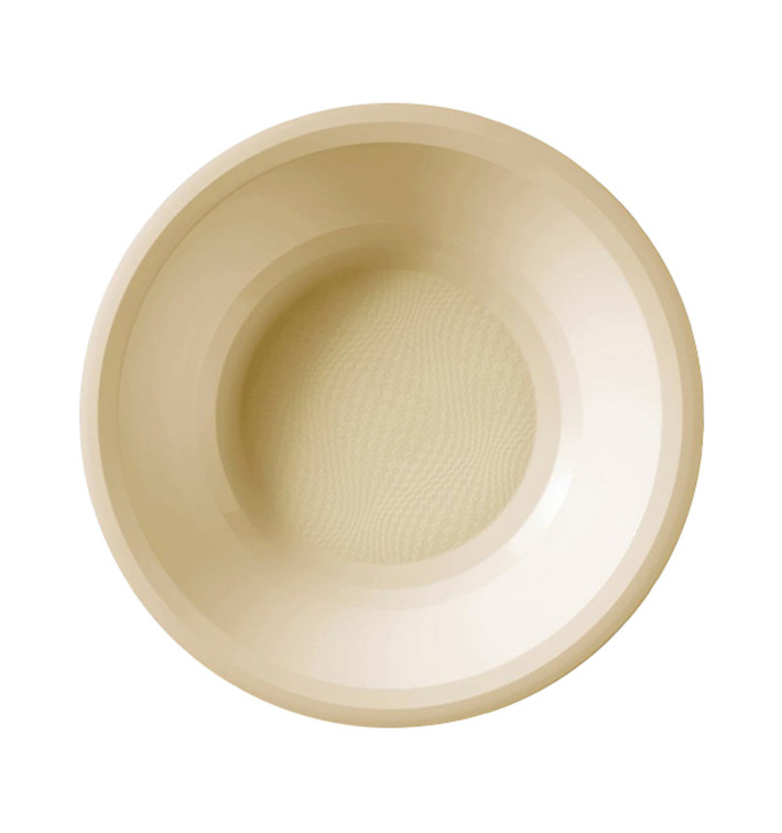 Piatto di Plastica Fondo Crema Round PP Ø195mm (600 Pezzi)