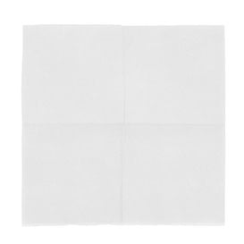 Tovagliolo di Carta Punta Punta 25x25cm Bianco (2100 Pezzi)