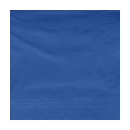 Tovagliolo di Carta 2V 30x30cm Blu (4500 Pezzi)