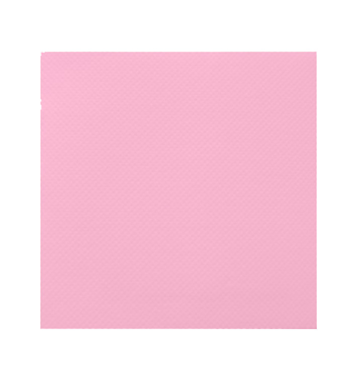 Tovagliolo di Carta Rosa 2V Punta-Punta 33x33cm (1350 Pezzi)