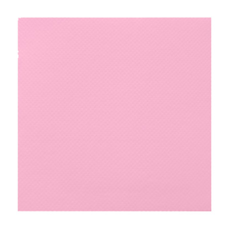 Tovagliolo di Carta Rosa 2V Punta-Punta 33x33cm (1350 Pezzi)