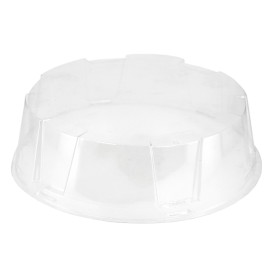 Coperchio di Plastica per Contenitore di Torta APET Ø20x6cm (35 Pezzi)