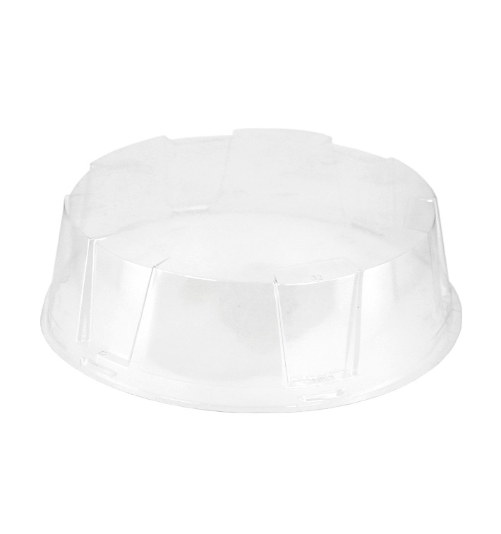 Coperchio di Plastica per Contenitore di Torta APET Ø21,5x6cm (180 Pezzi)