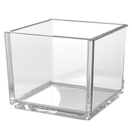 Ciotola Degustazione Durable SAN "Cube" Trasparente 65ml (6 Pezzi)