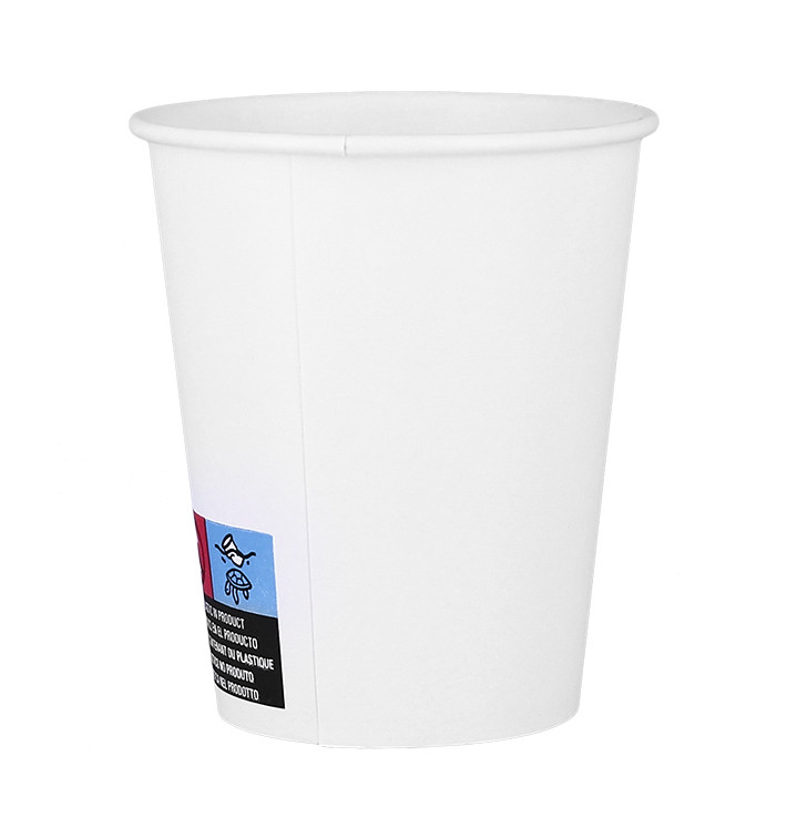 Bicchiere di Carta ECO 7Oz/210ml Bianco Ø7cm (1.000 Pezzi)