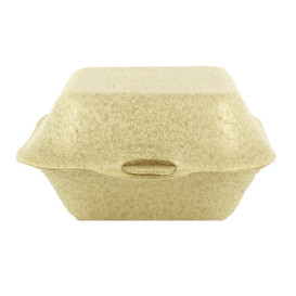 Contenitori Hamburger in XPP Crema 13,5x13,5x7cm (100 Pezzi)