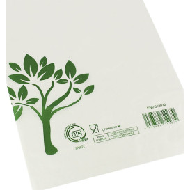Sacchetti Manico Fustellato Home Compost “Be Eco!” 20x33cm (100 Pezzi)