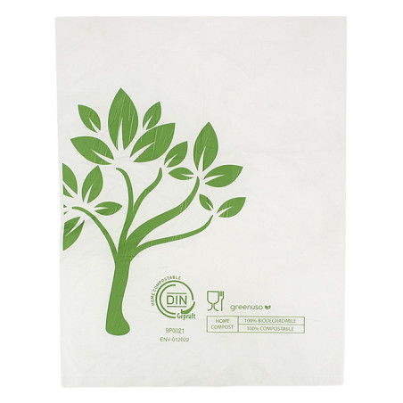 Sacchetti Home Compost “Be Eco!” 23x30,5cm 12µm (100 Pezzi)