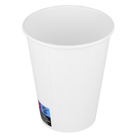 Bicchiere di Carta ECO 14Oz/420ml Bianco Ø9cm (50 Pezzi)