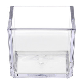 Ciotola Degustazione Durable SAN "Cube" Trasparente 65ml (6 Pezzi)