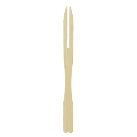 Mini Forchettina di Bambu patatine fritte 9cm (100 Pezzi)