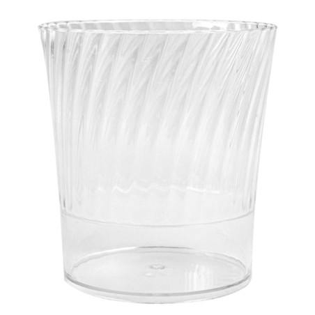 Bicchiere Plastica Degustazione Riutilizzabile 165ml Ø6,5x7,1cm (12 Pezzi)