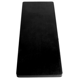 Vassoio di Bambu Nero 30x11x2,5cm (40 Pezzi)