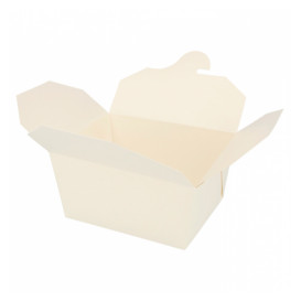 Contenitore di Cibo Bianco 11,3x9x6,4cm 780ml (50 Pezzi)