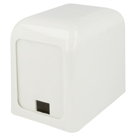 Dispenser Tovaglioli Miniservis Plastica Bianco 17x17cm (1 Pezzi) 