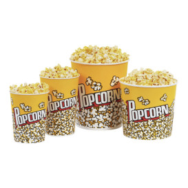 Ciotola per Pop Corn 3900ml 18,1x14,2x19,4cm (25 Pezzi)