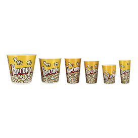 Ciotola per Pop Corn 3900ml 18,1x14,2x19,4cm (25 Pezzi)