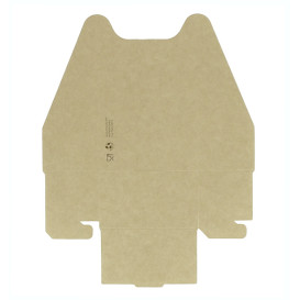 Vassoio di Carta per Gaufres 16x10cm (100 Pezzi)