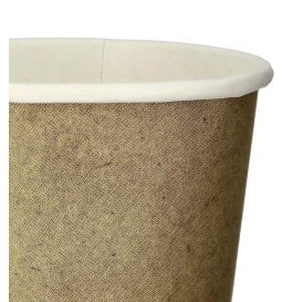 Bicchiere di Carta Ecologico 6Oz/180ml Kraft Ø7,0cm (3000 Pezzi)