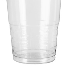 Bicchiere di Plastica PP Trasp. 330ml Ø7,9cm (50 Pezzi)