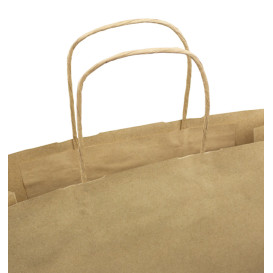 Buste Shopper in Carta 100g/m² 32+12x40cm (200 Pezzi)