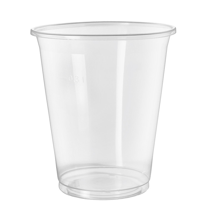 Bicchiere di Plastica PP Trasp. 450ml Ø9,4cm (50 Pezzi)