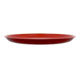 Piatto Riutilizzabile Durable PP Minerale Rosso Ø27,5cm (54 Pezzi)