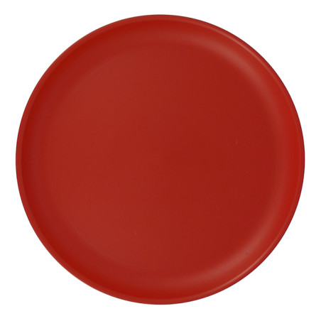 Piatto Riutilizzabile Durable PP Minerale Rosso Ø27,4cm (6 Pezzi)