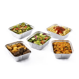 CONTENITORI ALLUMINIO 8porz R31G 50pz - Eurocatering