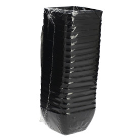 MiniCiotola Degustazione Nero 5x5x3 cm 75ml (20 Pezzi)