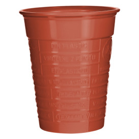 Bicchiere di Plastica PS Rosso 200ml Ø7cm (1.500 Pezzi)