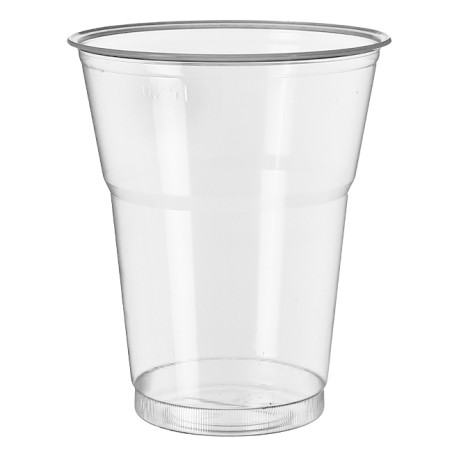 Bicchiere di Plastica Riutilizzabile PS Cristal "Diamant" 300ml Ø8,0cm (25 Pezzi)