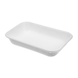 Contenitori Ecologico Bianco 470ml 18,0x12,0x4,0cm (400 Pezzi)