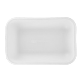 Contenitori Ecologico Bianco 470ml 18,0x12,0x4,0cm (400 Pezzi)