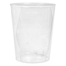 Bicchiere di Plastica Rigida Trasparente PS 40 ml (2000 Pezzi)