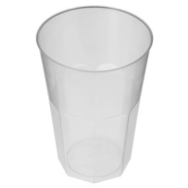 Bicchiere Plastica "Deco" PP Trasparente 200 ml (25 Pezzi)