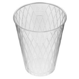 Bicchiere di Plastica Rigida Rombi PS 200 ml (50 Pezzi)