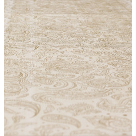 Tovaglia Non Tessuto 120x120cm "Mandala" Crema 50g/m² (150 Pezzi)